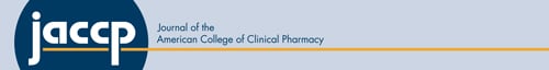 JACCP:  JOURNAL OF THE AMERICAN COLLEGE OF CLINICAL PHARMACY